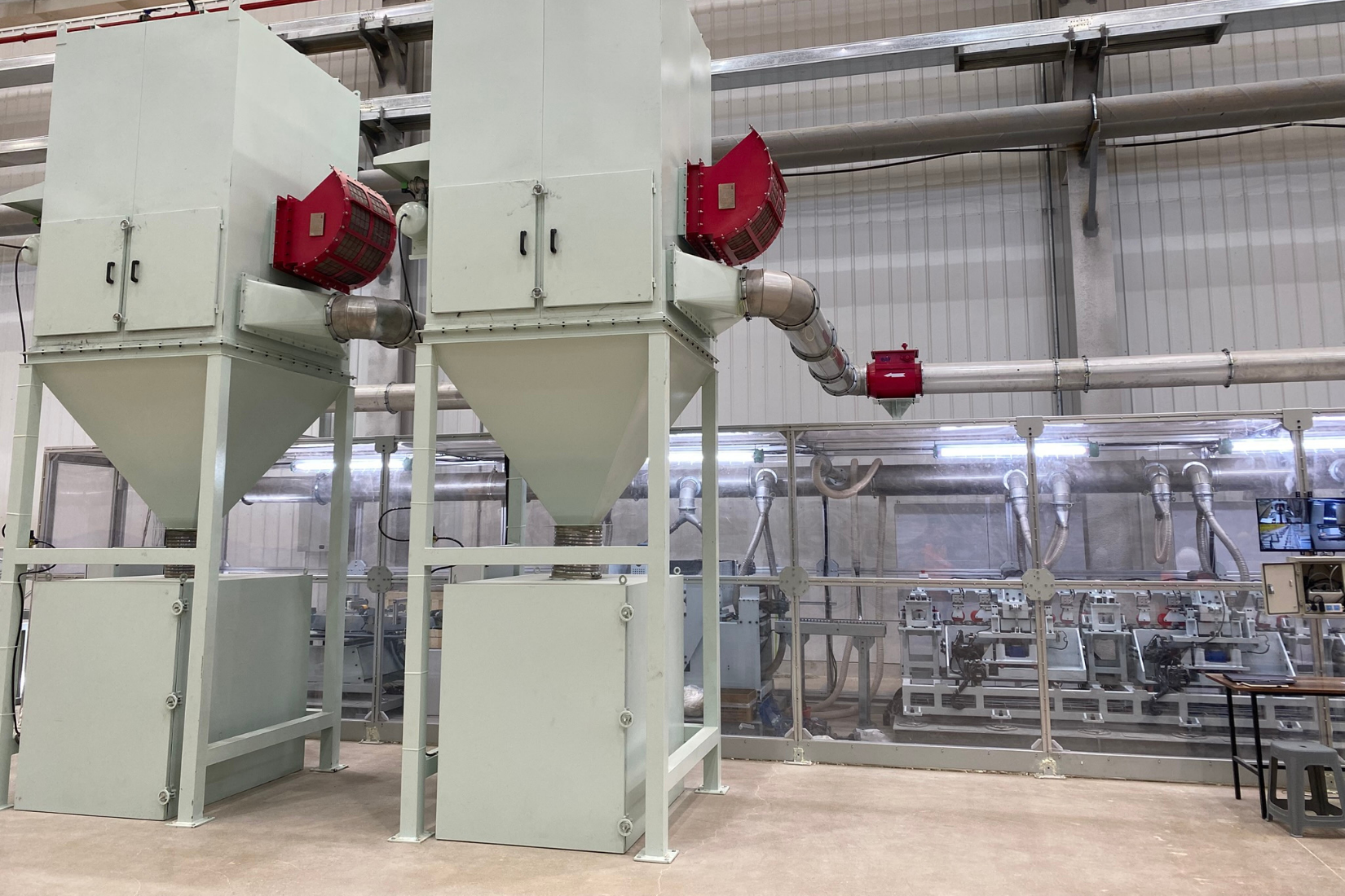 Carbon Pultrusion Machine Project in a Factory